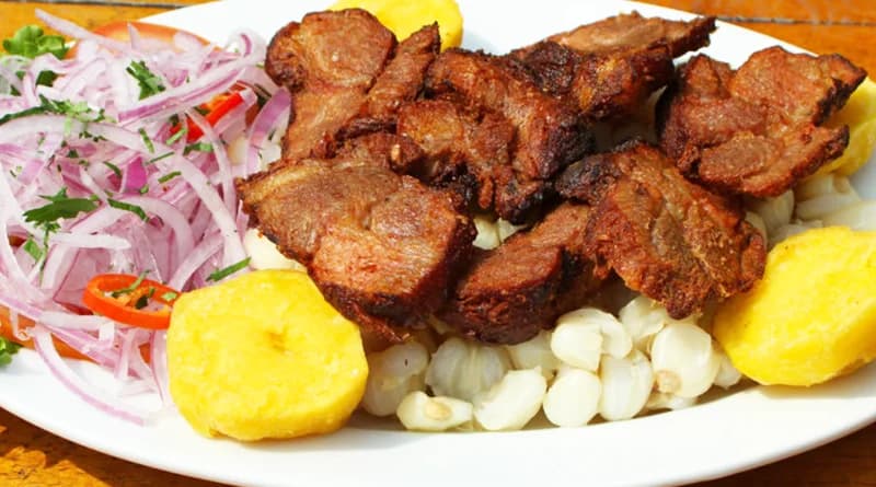 Chicharrón Dorado — Sarita's signature dish